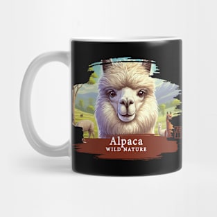 Alpaca - WILD NATURE - ALPACA - 2 Mug